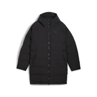Kurtki i kamizelki sportowe męskie - Męska parka z jednolitego materiału PUMA Black - miniaturka - grafika 1