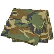 Ogrodzenia - Mil-Tec Siatka Maskująca Laser Cut 1,5 x 3 m Woodland - miniaturka - grafika 1