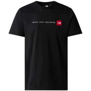 Koszulka męska The North Face S/S Never Stop Exploring Tee Rozmiar: XXL / Kolor: czarny - Koszulki sportowe męskie - miniaturka - grafika 1