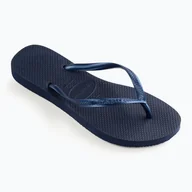 Klapki i japonki damskie - Japonki damskie Havaianas Slim navy blue - miniaturka - grafika 1