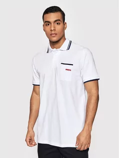 Koszulki męskie - Prosto Polo KLASYK Mods 3013 Biały Regular Fit - grafika 1