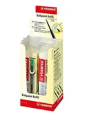 Długopisy - Długopis - wkład wielkopojemny - STABILO Ballpoint Refill - 10 sztuk - zielony - miniaturka - grafika 1