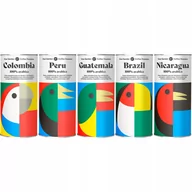 Kawa - Kawa ziarnista świeżo palona 100% Arabica 5x200g - miniaturka - grafika 1