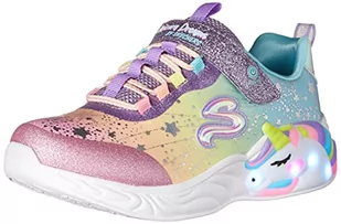 Skechers Unicorn Dreams sneakersy dziewczęce, Purple Textile Multi Trim, 31 EU - Buty dla dziewczynek - miniaturka - grafika 1