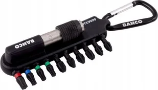 Bahco Bahco Smūginių antgalių rinkinys 25mm, 11vnt, su karabinu, PH,PZ,TORX + laikiklis - Bity - miniaturka - grafika 1