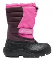Śniegowce damskie - COLUMBIA ŚNIEGOWCE DZIEWCZĘCE RÓŻOWE NA RZEPY 39 6AA - miniaturka - grafika 1