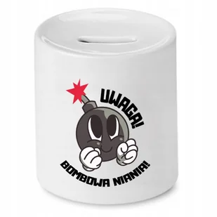 Skarbonka Dla Krawcowej na Urodziny na Prezent z Nadrukiem ze Zdjęciem + Opakowanie na prezent (wzór 01) - Skarbonki - miniaturka - grafika 1