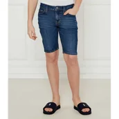 Spodnie i spodenki dla chłopców - Tommy Hilfiger Jeansowe szorty Scanton | Slim Fit - miniaturka - grafika 1