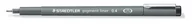 Długopisy - Staedtler, Pisak z atramentem pigmentowym, czarny, 0.4 mm - miniaturka - grafika 1