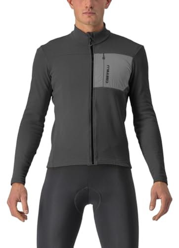 Castelli 4522505-030 Unltd Trail Jersey Długa koszulka Męska Dark Gray/Dark Gray Rozmiar L