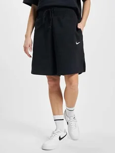 Nike DQ5717-010 W NSW PHNX FLC HR Shrt Baller szorty Kobiety Czarny/Sail Rozmiar L - Spodenki damskie - miniaturka - grafika 1