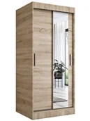 Szafy - Szafa przesuwna w kolorze dąb sonoma P4-S56 - miniaturka - grafika 1