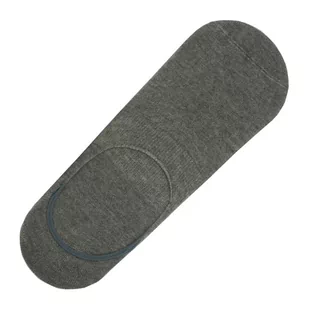 Skarpety stopki niewidoczne szare EM 51 - EM Men's Accessories - Skarpetki męskie - miniaturka - grafika 1
