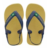 Sandały damskie - Havaianas Sandały Dla Dzieci Wsuwane Gumowe 19 Ż8O - miniaturka - grafika 1