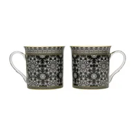 Kubki - Dekoria Zestaw kubków Marrakesh, black, 200 ml - miniaturka - grafika 1