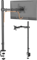 Uchwyty do monitorów - Wysoki 80cm Biurkowy Uchwyt na Monitor 13-32 cale VX-23A Uniwersalny Regulowany - miniaturka - grafika 1