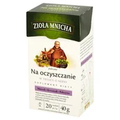 Herbata - Bio-Active Big-Active Zioła Mnicha Na oczyszczanie Suplement diety Herbatka ziołowa 40 g (20 torebek) - miniaturka - grafika 1
