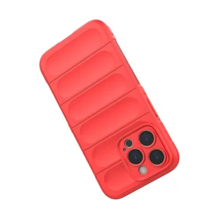 Magic Shield Case etui do iPhone 13 Pro Max elastyczny pancerny pokrowiec czerwony - Etui i futerały do telefonów - miniaturka - grafika 3