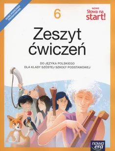 Nowe Słowa na start! 6 Zeszyt ćwiczeń Praca Zbiorowa - Książki edukacyjne - miniaturka - grafika 1
