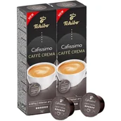 Kawa w kapsułkach i saszetkach - Tchibo Kawa Cafissimo Caffe Crema Kraftig Intense 10x2 Kapsułek Zestaw - miniaturka - grafika 1