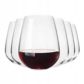 Szklanki - Szklanki do wina Krosno DIVINE 500ml 6szt - miniaturka - grafika 1