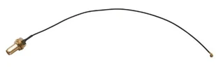 InLine Kabel WiFi RP-SMA żeński U.FL męski 20cm 40835B 40835B - Kable miedziane - miniaturka - grafika 1