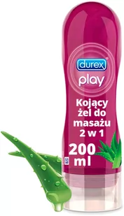 Durex Play do masażu stymulujący - Fiolet-Aloes - Żel intymny Wariant/Rozmiar: 200 ml|| - Lubrykanty - miniaturka - grafika 1
