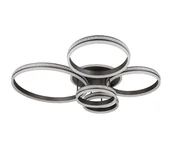 Lampy sufitowe - Globo 67314-120 - LED Plafon ściemnialny GROUNI LED/120W/230V + pilot - miniaturka - grafika 1