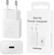 Ładowarki do telefonów - Oryginalna Ładowarka Sieciowa SAMSUNG 15W Adapter - miniaturka - grafika 1