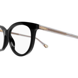 Okulary przeciwsłoneczne Chloé CH0117O 001 - Okulary korekcyjne, oprawki, szkła - miniaturka - grafika 3