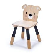 Zestawy mebli dla dzieci - Drewniane krzesełko, Miś, kolekcja mebli Forest - miniaturka - grafika 1