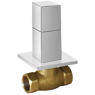 Tres Zawór z gwintem 1/2" chrom 007.155.01  - Zawory i kraniki - miniaturka - grafika 1