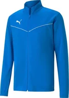 Bluzy męskie - Puma Bluza męska Puma teamRISE Training Poly Jacket niebieska 657392 02 - miniaturka - grafika 1