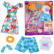 Akcesoria dla lalek - Zestaw ubranka dla lalki wakacyjne stylizacje sukienka dodatki ZA5706 EDUKAMP - miniaturka - grafika 1