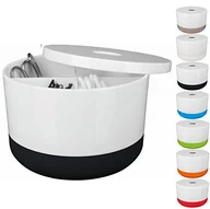 Kosmetyczki, organizery i kuferki - Spirella spirella 10.17571 moji Multi-Box, czarna 10.17571 - miniaturka - grafika 1