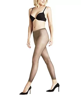 FALKE Legginsy net, damskie, czarno-brązowe, wiele innych kolorów, damskie legginsy przezroczyste, ze wzorem, wąskie, przezroczyste do spódnicy lub sukienki z siatką, 1 sztuka - Legginsy - miniaturka - grafika 1