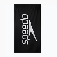 Ręczniki - Ręcznik Speedo Logo Towel black/white - miniaturka - grafika 1