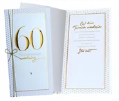 Kartki okolicznościowe i zaproszenia - KUKARTKA KUKARTKA Karnet PM-195 Urodziny 60 441150 - miniaturka - grafika 1