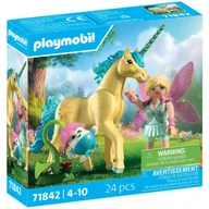 Klocki - Playmobil Jednorożec do kolekcjonowania: Sunshine Blossom z wróżką 71842 - miniaturka - grafika 1