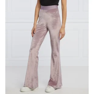 Joop! Spodnie dresowe | flare fit - Dresy damskie - miniaturka - grafika 1