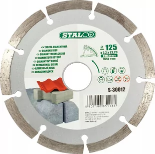 STALCO Tarcza diamentowa segmentowa 230x2,4x22,23mm - Tarcze do pił - miniaturka - grafika 1