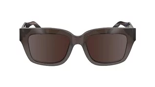 Okulary przeciwsłoneczne - Calvin Klein Damskie okulary przeciwsłoneczne CK23540S, szarobrązowe, jeden rozmiar, brązowy (taupe), Rozmiar uniwersalny - grafika 1