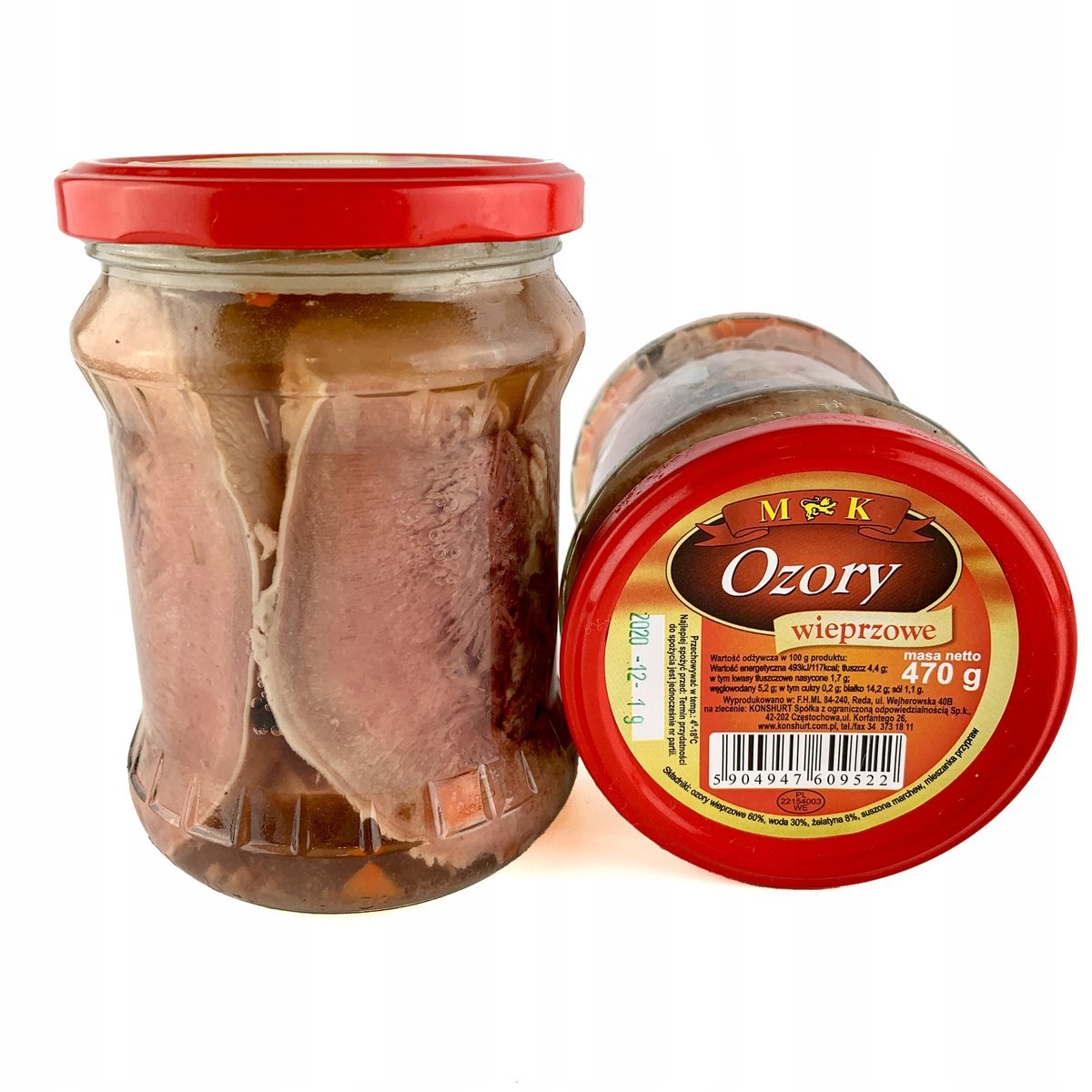 Ozory wieprzowe MK 470 g