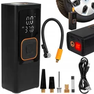 Akcesoria motoryzacyjne - Kompresor Samochodowy Sprężarka Pompka Do Opon Akumulatorowa Przenośna 12V - miniaturka - grafika 1