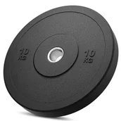 Obciążenia - Marbo Sport Obciążenie olimpijskie gumowe 10kg MW-Bumper-10KG - MW-Bumper-10KG - miniaturka - grafika 1