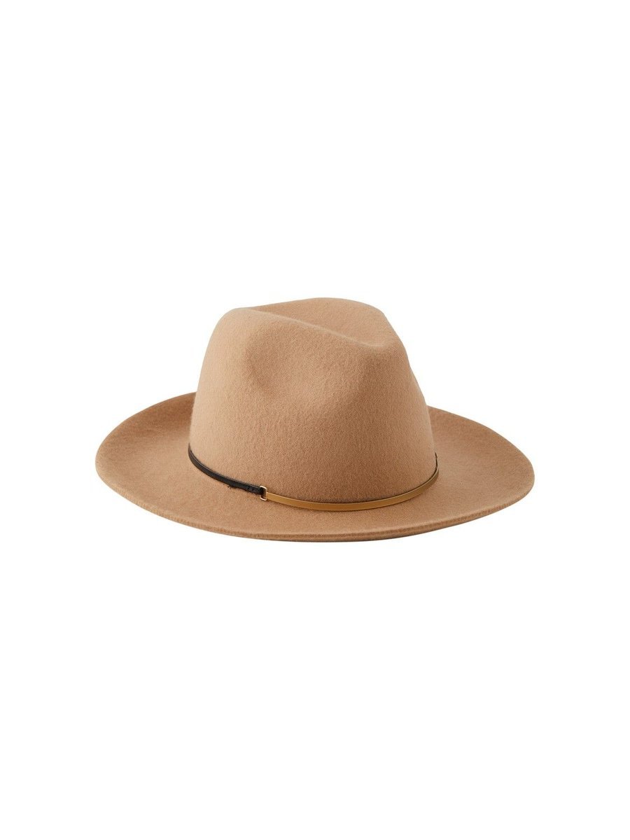 czapka damskie pieces 17128406 pcnavine camel