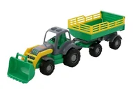 Samochody i pojazdy dla dzieci - Osiłek traktor z przyczepą Nr 2 i łyżką. 44808 - miniaturka - grafika 1