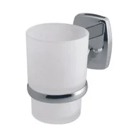 Kubki na szczoteczki do zębów - Szklanka z podstawką Oregon chrom - miniaturka - grafika 1