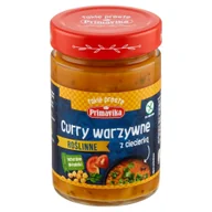 Szybkie dania obiadowe - PRIMAVIKA Danie Roślinne Curry Warzywne z Cieciorką bezglutenowe 300g - - miniaturka - grafika 1