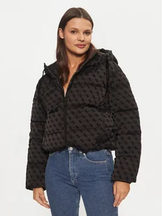 Guess Kurtka puchowa Daisy W4BL36 WGJZ0 Czarny Regular Fit - Kurtki damskie - miniaturka - grafika 1
